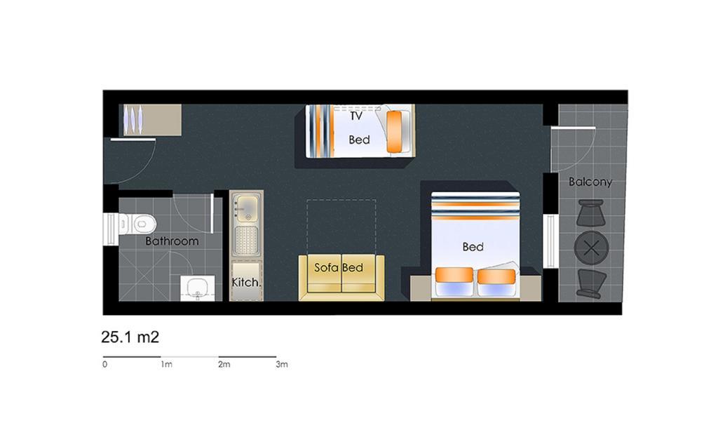 เซ็นทรัลไรล์เวย์โฮเต็ล Hotel ซิดนีย์ ห้อง รูปภาพ